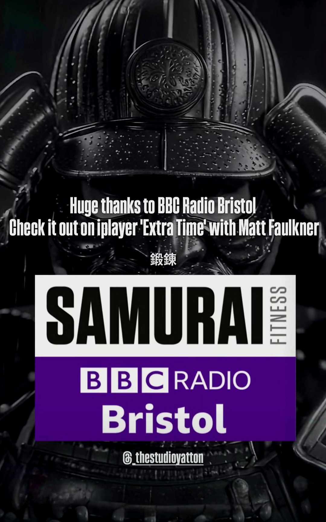 Samurai Fitness BJJ as seen on BBC Radio Bristol