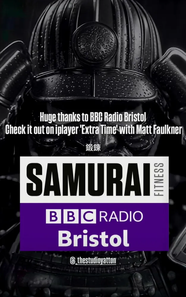Samurai Fitness BJJ as seen on BBC Radio Bristol