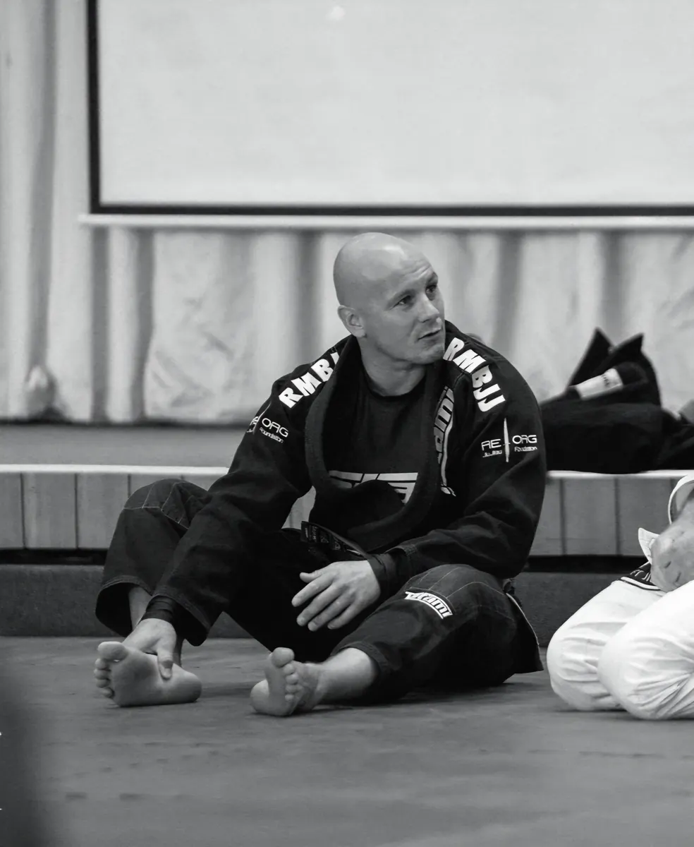 Chris Last, head coach at Samurai Fitness BJJ in Yatton, North Somerset