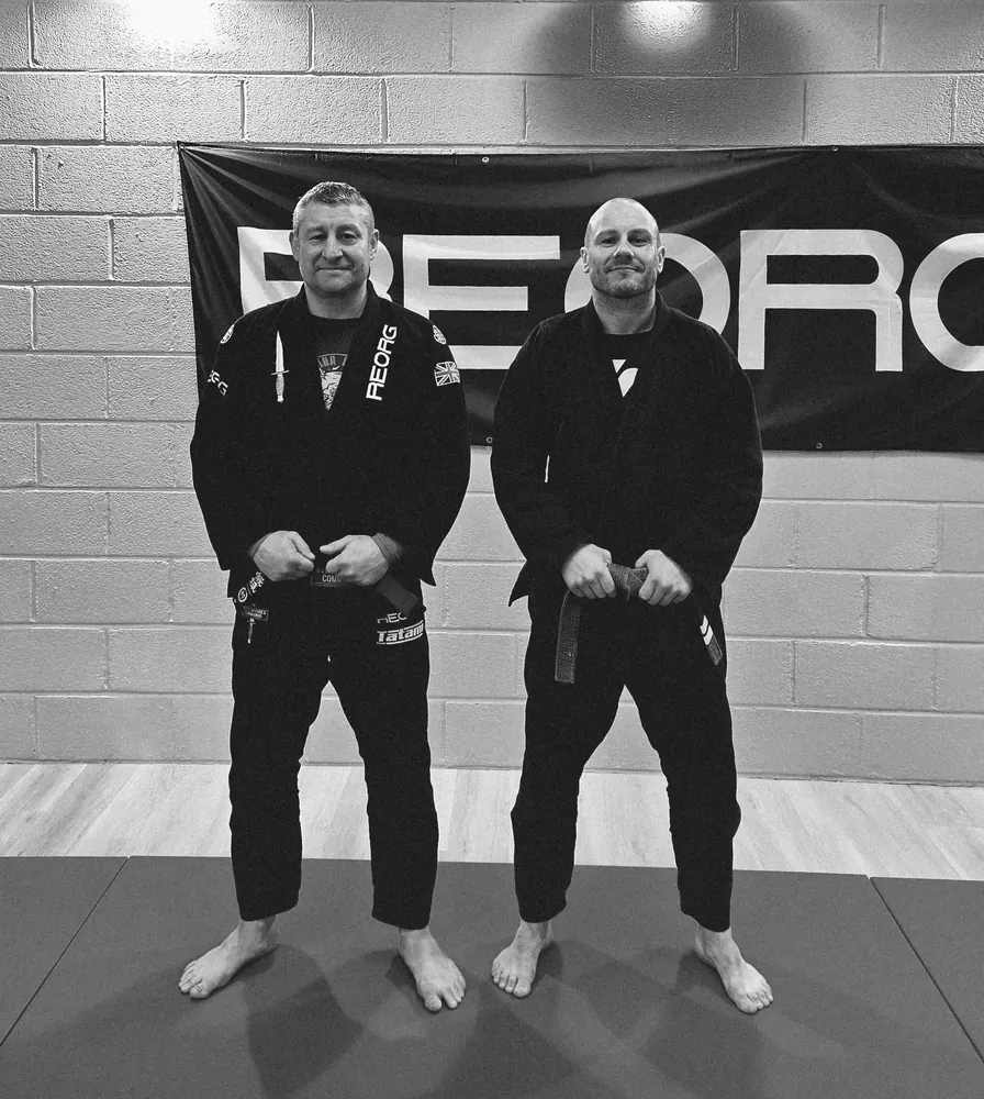 Coaches Chris Last and Al Laoutaris at Samurai Fitness BJJ
