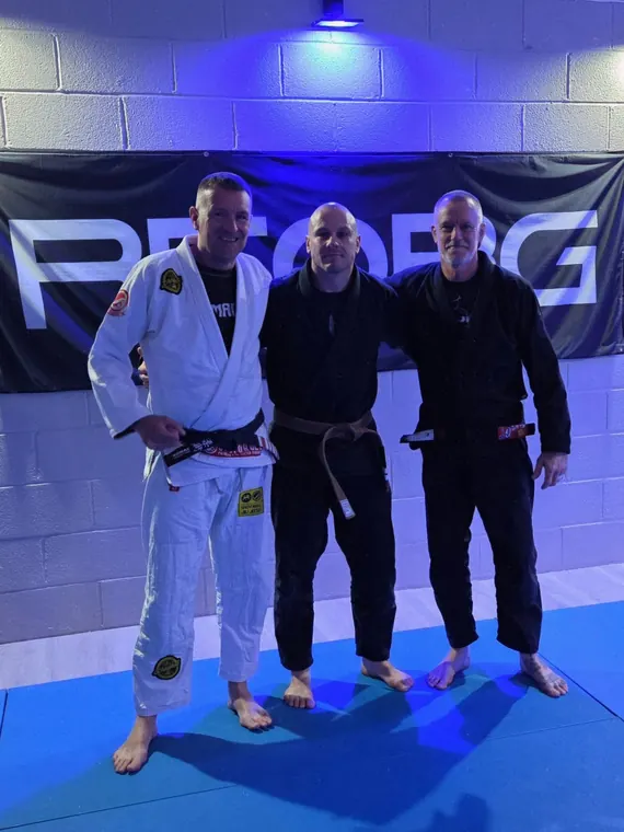 Andrew Chivers seminar at Samurai Fitness BJJ, with Ian Rossiter