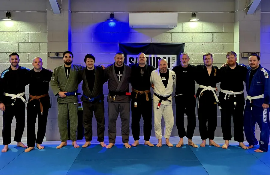 Piers Roberts Guard Systems seminar at Samurai Fitness BJJ